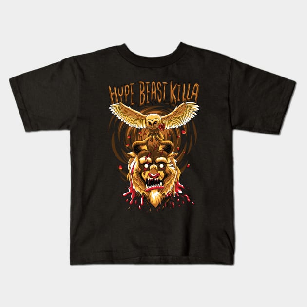 hypebeast killa Kids T-Shirt by Neverforsake